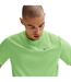 T-shirt Motif/style Swoosh Miler Homme Vert Clair Nike-3
