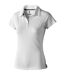Elevate Womens/Ladies Ottawa Short Sleeve Ladies Polo (White)
