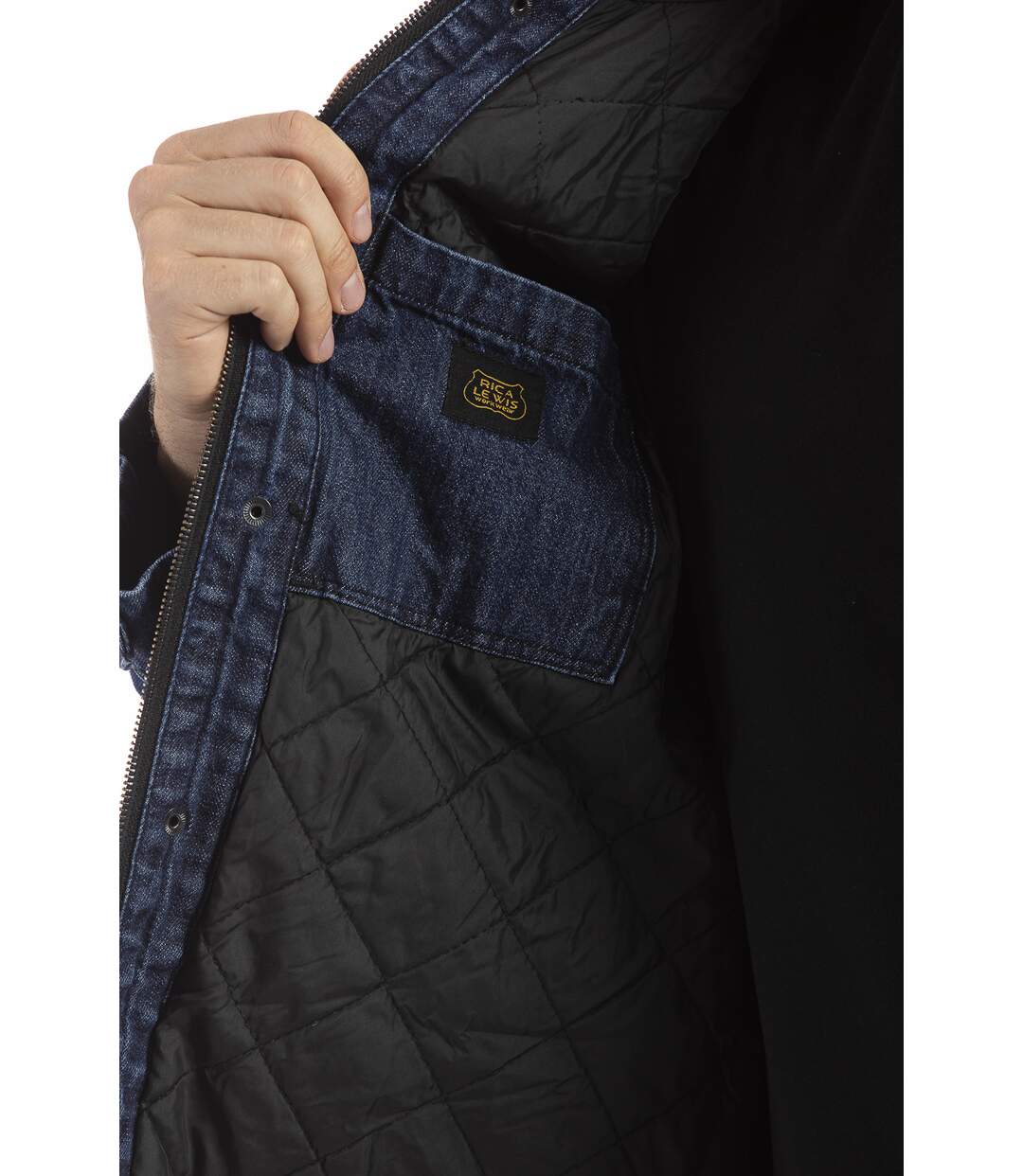 Veste de travail en denim épais NEVADA-4