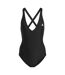 Maillot De Bain 1 Pièce 3s Femme Noir Blanc Adidas-2