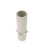 Vase Cylindrique en Céramique Bubbles 41cm Crème-2