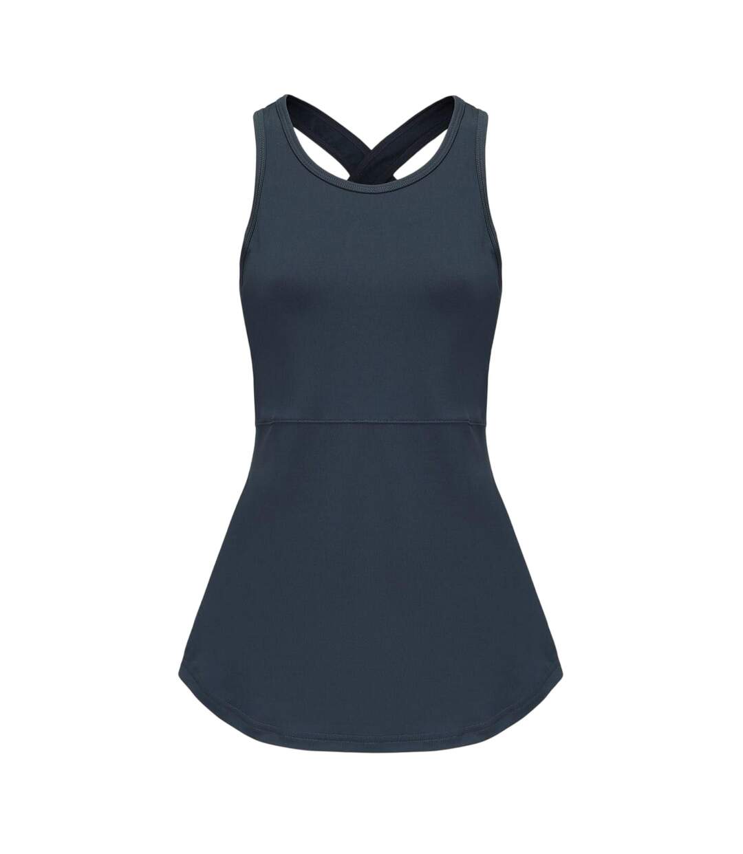 Womens/ladies Sleeveless Vest Top Midnight Navy Slazenger-1
