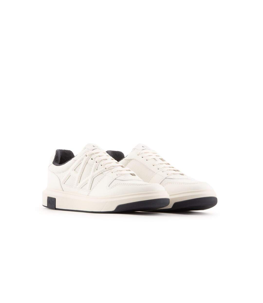 Baskets Homme Blanc Cassé Armani Exchange-2