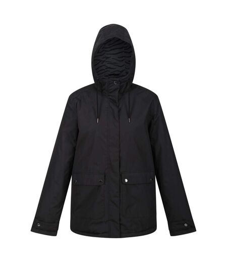 Regatta Womens/Ladies Broadia Waterproof Jacket (Black) - UTRG9198