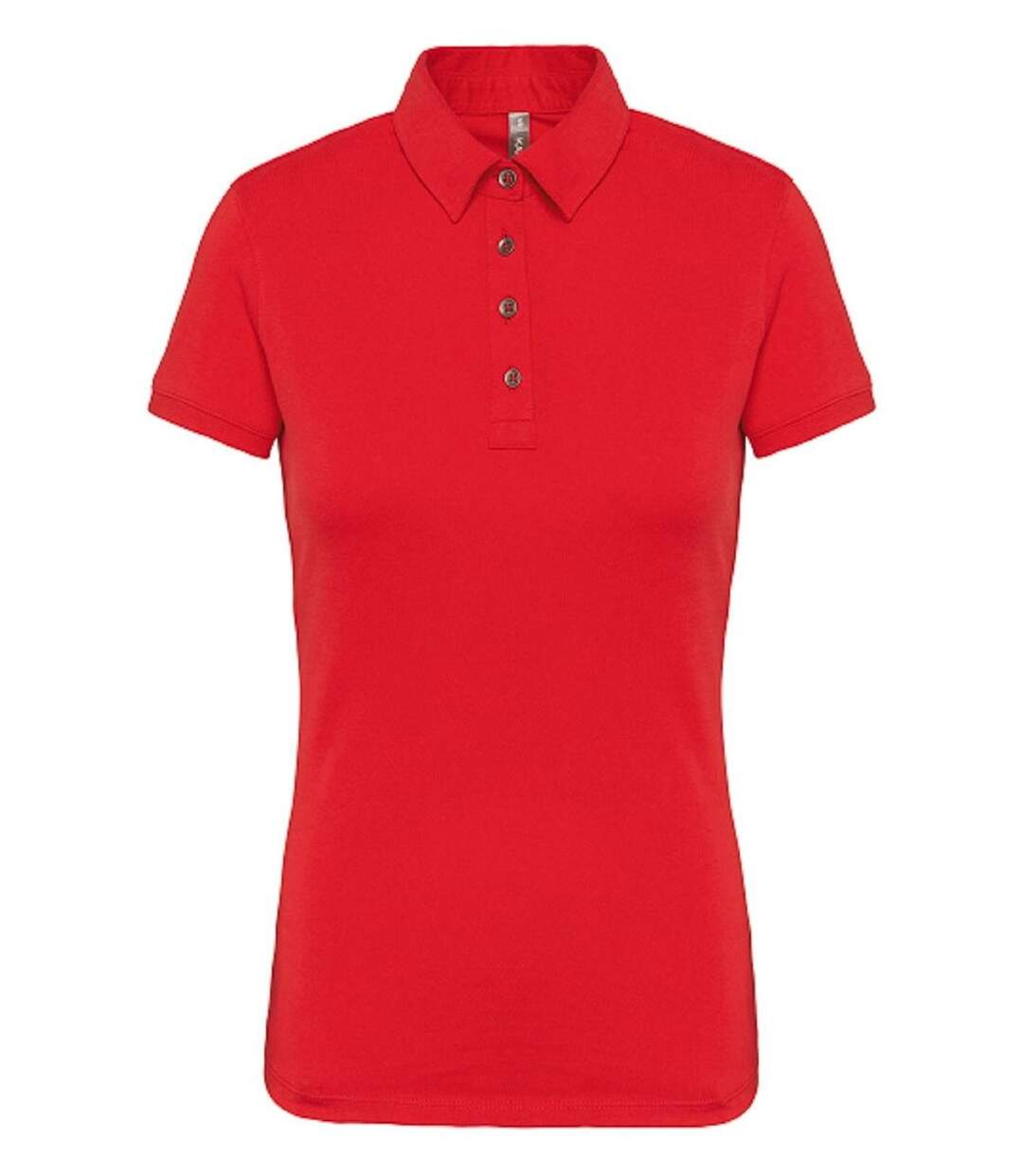 Polo jersey manches courtes - Femme - K263 - rouge