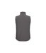 Mens softshell vest titanium Russell