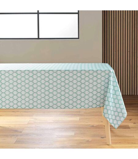 Nappe Antitache Imprimé Davia 145x240cm Sauge