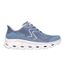 Womens/ladies Glide-step Sole Trainers Slate Pink Skechers-2