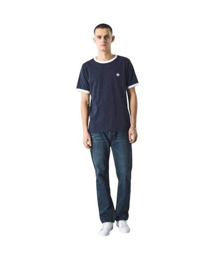 T-shirt Motif/style Ringer Homme Bleu Marine Pretty Green