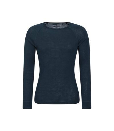 Haut Thermique Homme Bleu Pétrole Mountain Warehouse