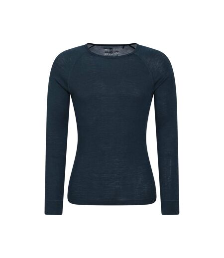 Haut Thermique Homme Bleu Pétrole Mountain Warehouse