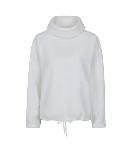 Womens/ladies Rydal Fleece Top Beige Mountain Warehouse