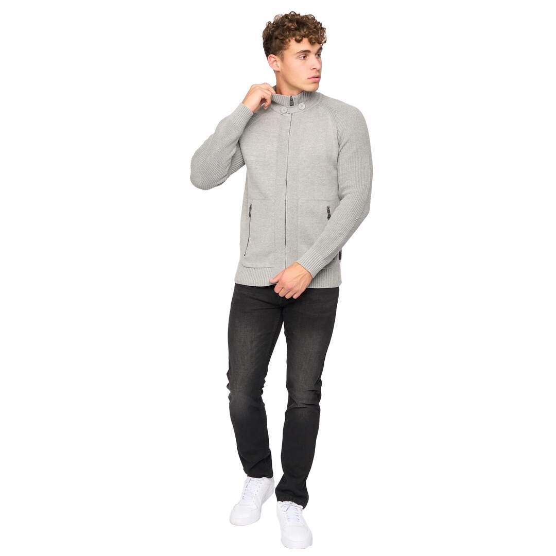 Pull birchin homme gris Crosshatch-3