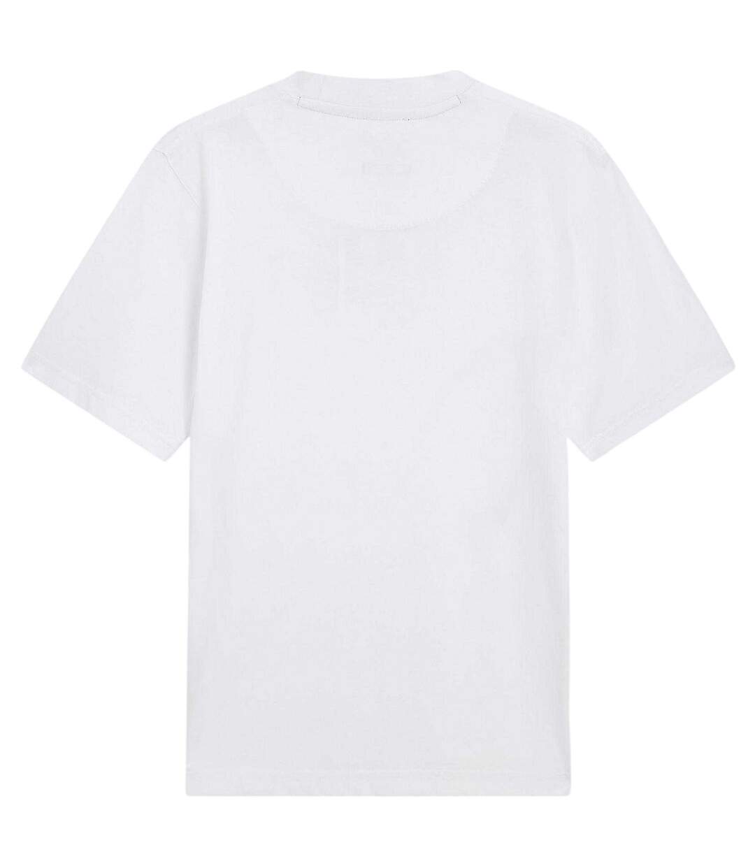 T-shirt Motif/style Logo Rectangulaire Homme Blanc Ted Baker-3