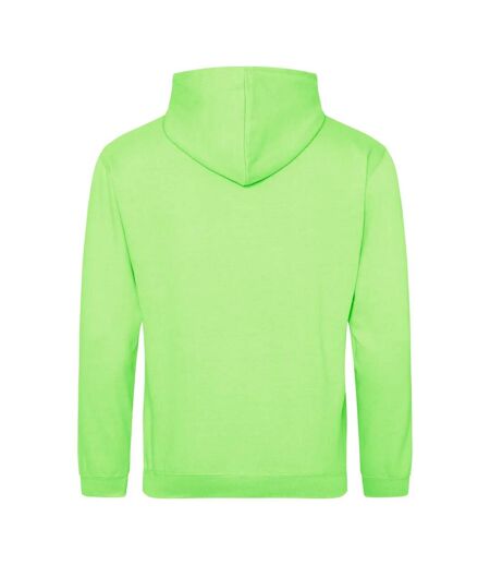 Sweat À Capuche College Adulte Vert Pomme Awdis