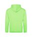 Sweat À Capuche College Adulte Vert Pomme Awdis-2