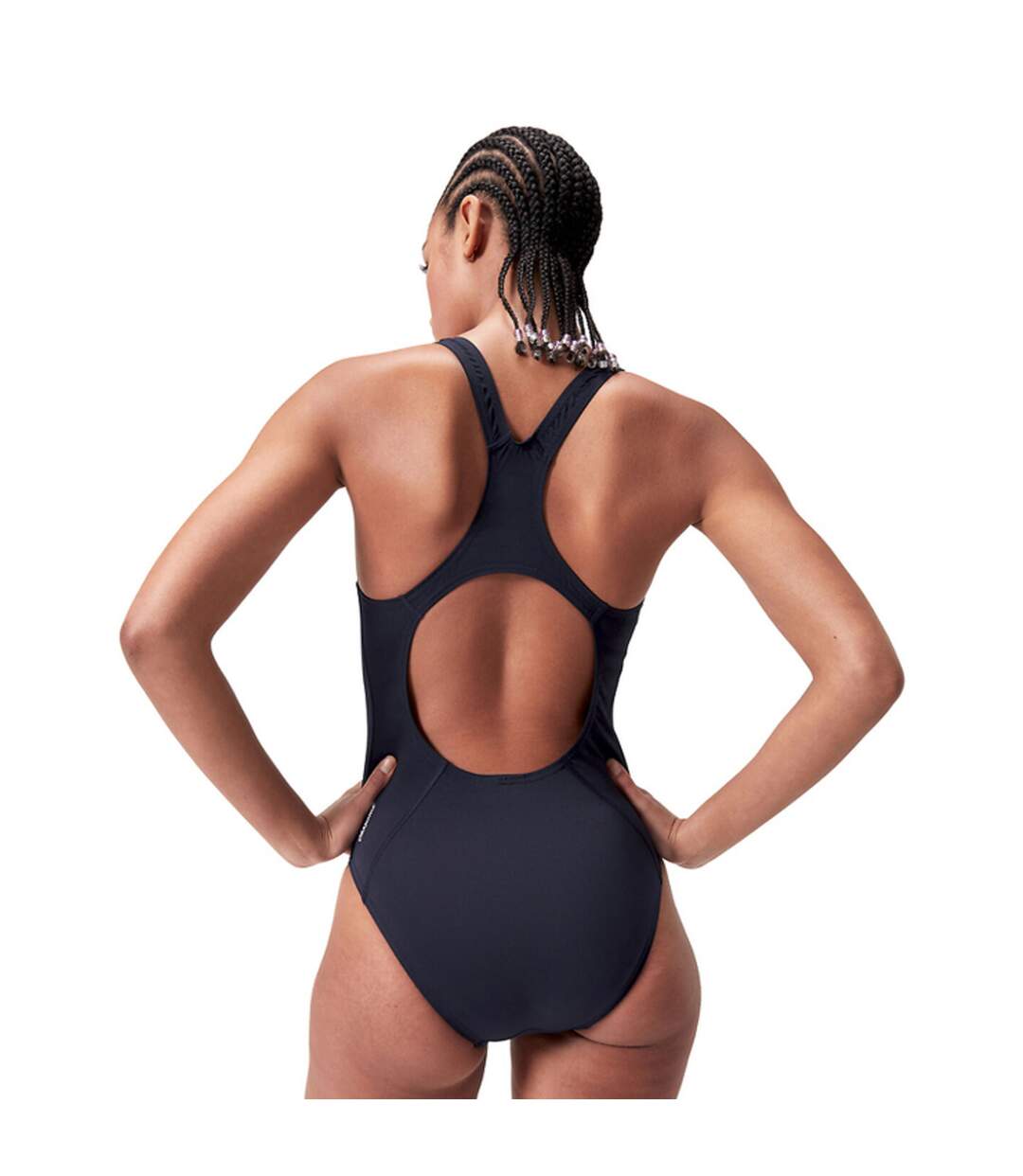Maillot De Bain 1 Pièce Medalist Femme Vrai Bleu Marine Speedo-4