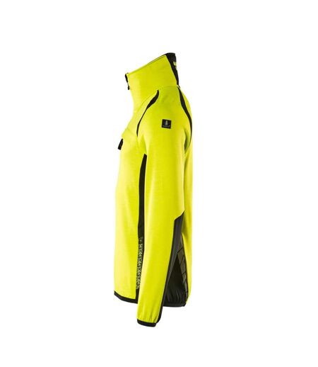 Pull Accelerate Safe Homme Jaune Fluo Noir Mascot