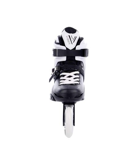 Patins À Roulettes Alignées Enfant 39 Fr Blanc Noir Tempish