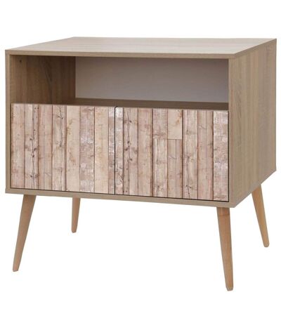 Console Natural - L. 90 x H. 86 cm - Marron chêne