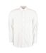 Chemise à manches longues  workforce pour homme blanc Kustom Kit-1