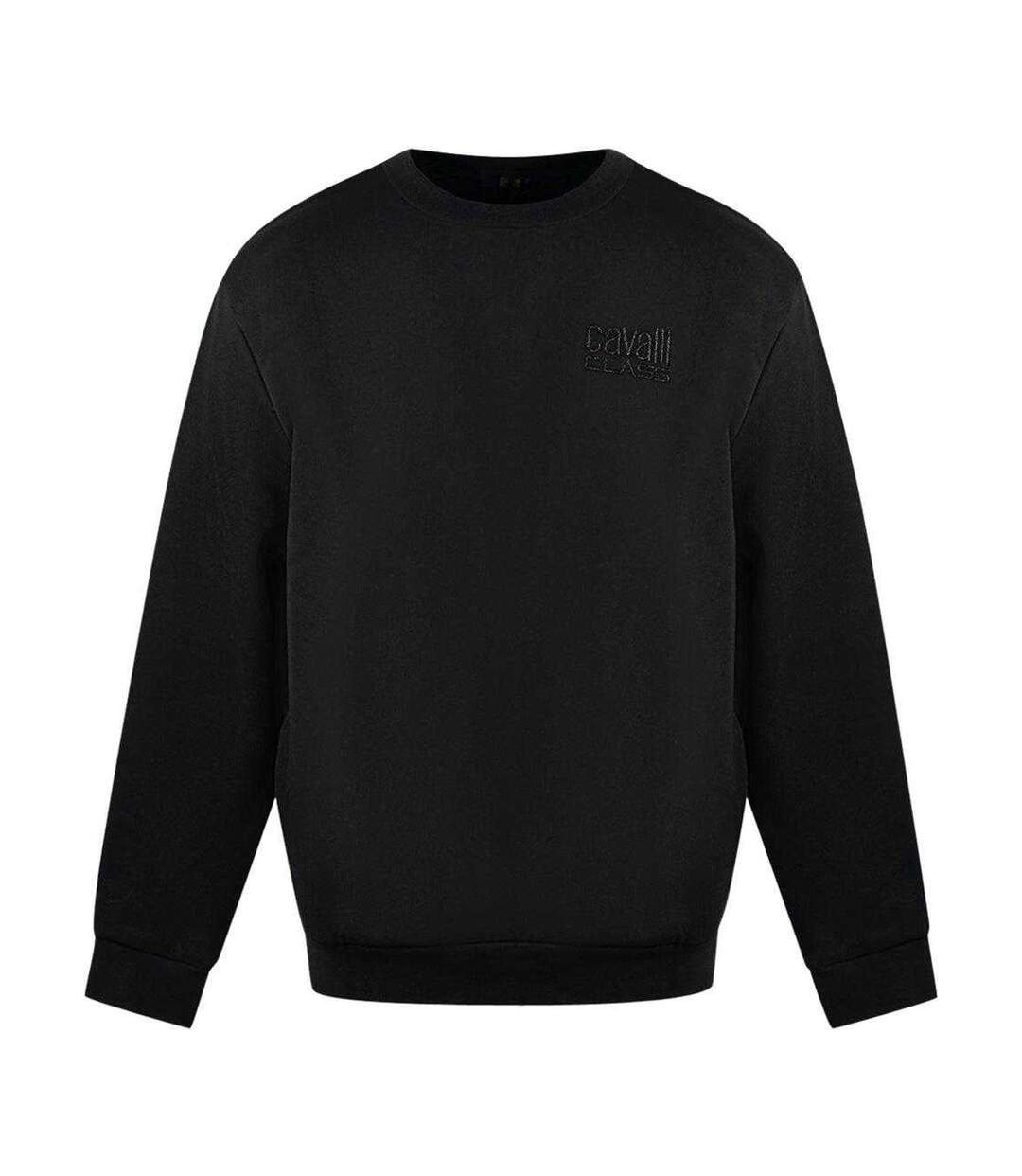 Pull Motif/style Logo Homme Noir Cavalli Class-1
