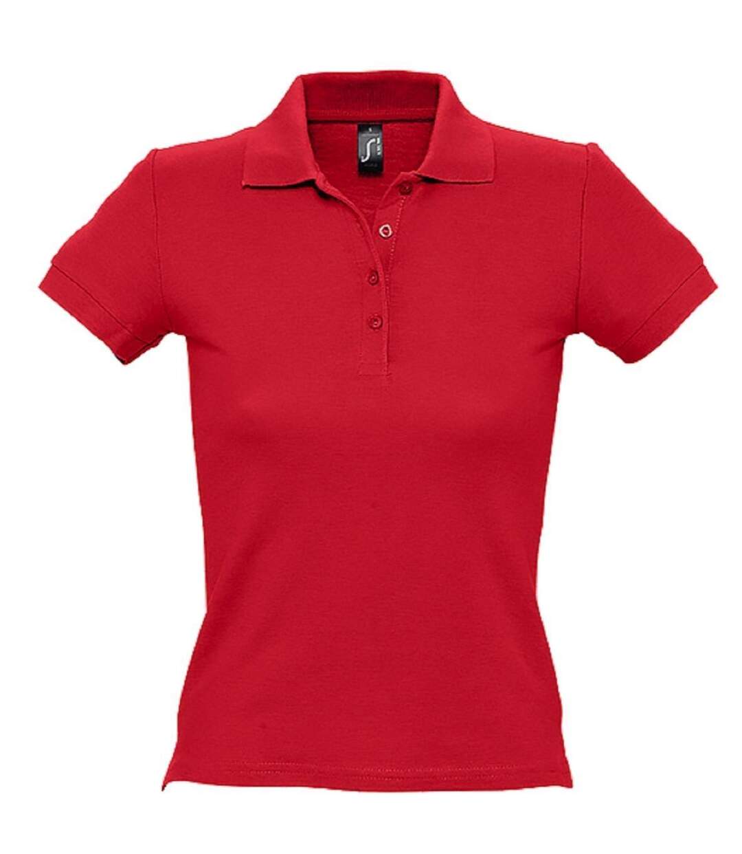 Polo manches courtes - Femme - 11310 - rouge