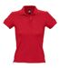 Polo manches courtes - Femme - 11310 - rouge