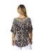 Haut Siberia Fish Femme Beige Noir Inoa-4