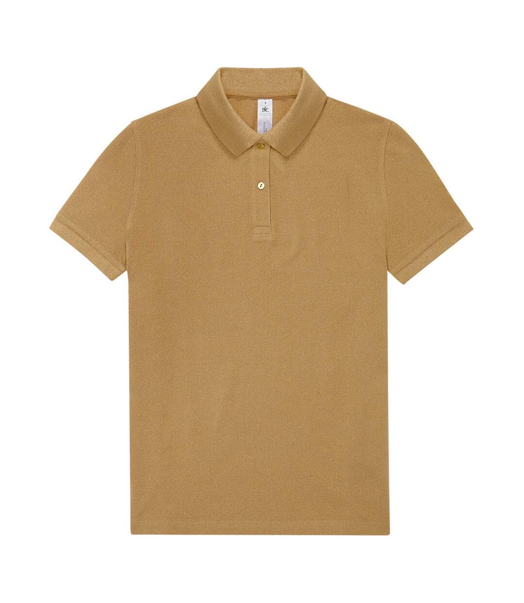 Womens/ladies My Polo Shirt Meta Gold B&C-1