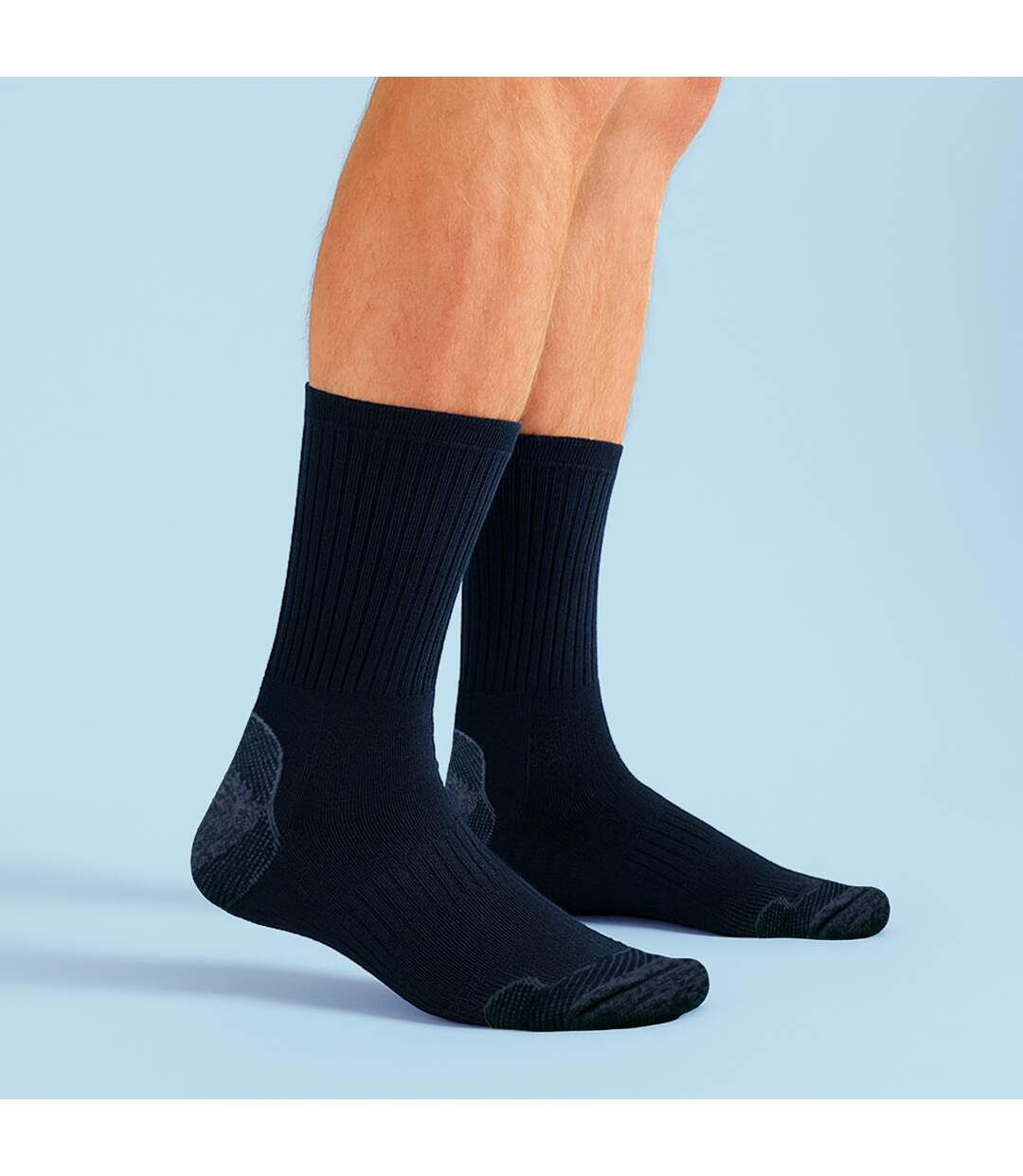 1 Pack Merino Wool Quick Drying Lightweight Hiking Socks-3