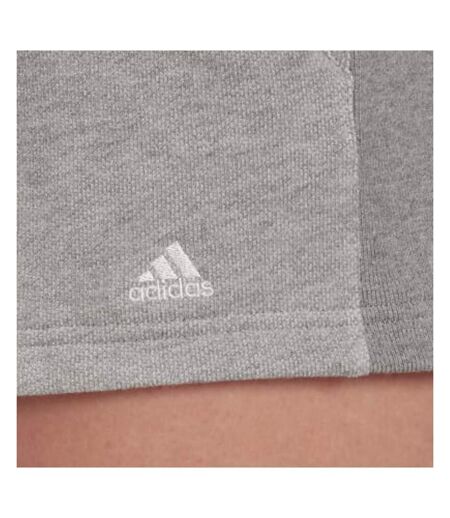 Short Gris Femme Adidas Stadium - L