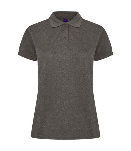 Polo femme charbon chiné Henbury