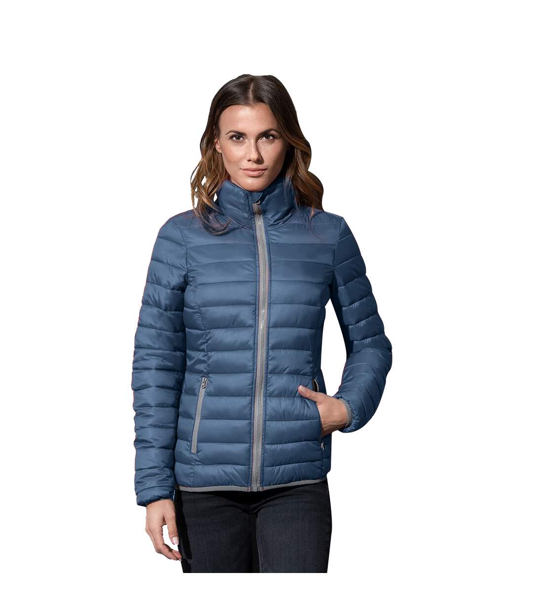 Stedman Womens/Ladies Active Padded Jacket (Dark Blue) - UTAB313-2