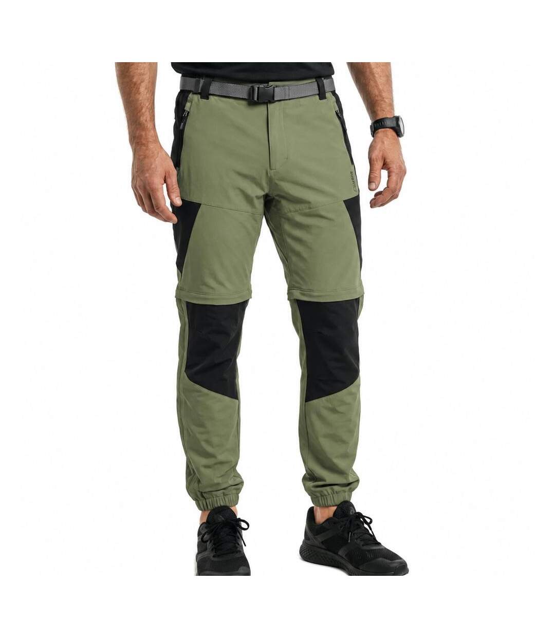 Pantalon de randonnée fluide vert homme lhotse silvio-1