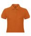Polo Id.001 Femme Orange B&C-2