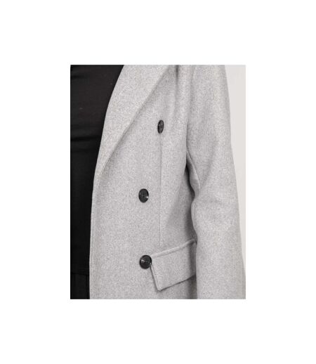 Caban court croisé drap doux UBEVE - Dona X Lisa