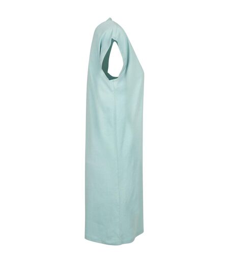 Robe Décontractée Femme Bleu Menthe Build Your Brand