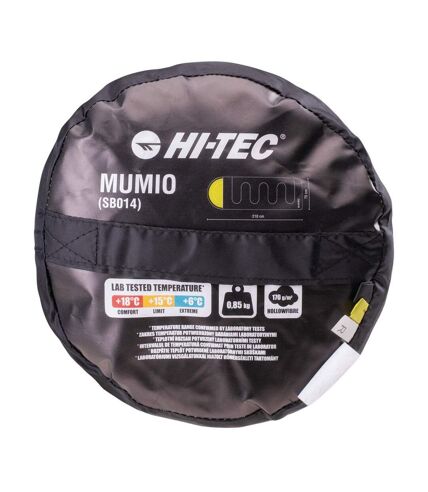 Hi-Tec Unisex Adult Mumio Sleeping Bag (Anthracite/Sulphur Spring) (One Size) - UTIG1699
