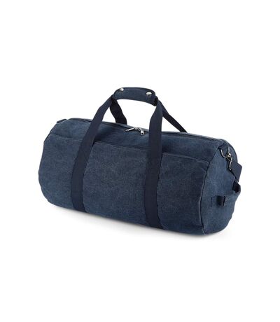 Bagbase Vintage Canvas Duffle Bag (Oxford Navy) (One Size) - UTBC5531