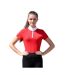 Hy Womens/Ladies DynaMizs Show Shirt (Red/White) - UTBZ4417