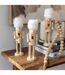 Lot de 3 Casse-Noisettes en Bois Winter 27cm Naturel-3