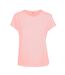 Build Your Brand Womens/Ladies Box T-Shirt (Pink)