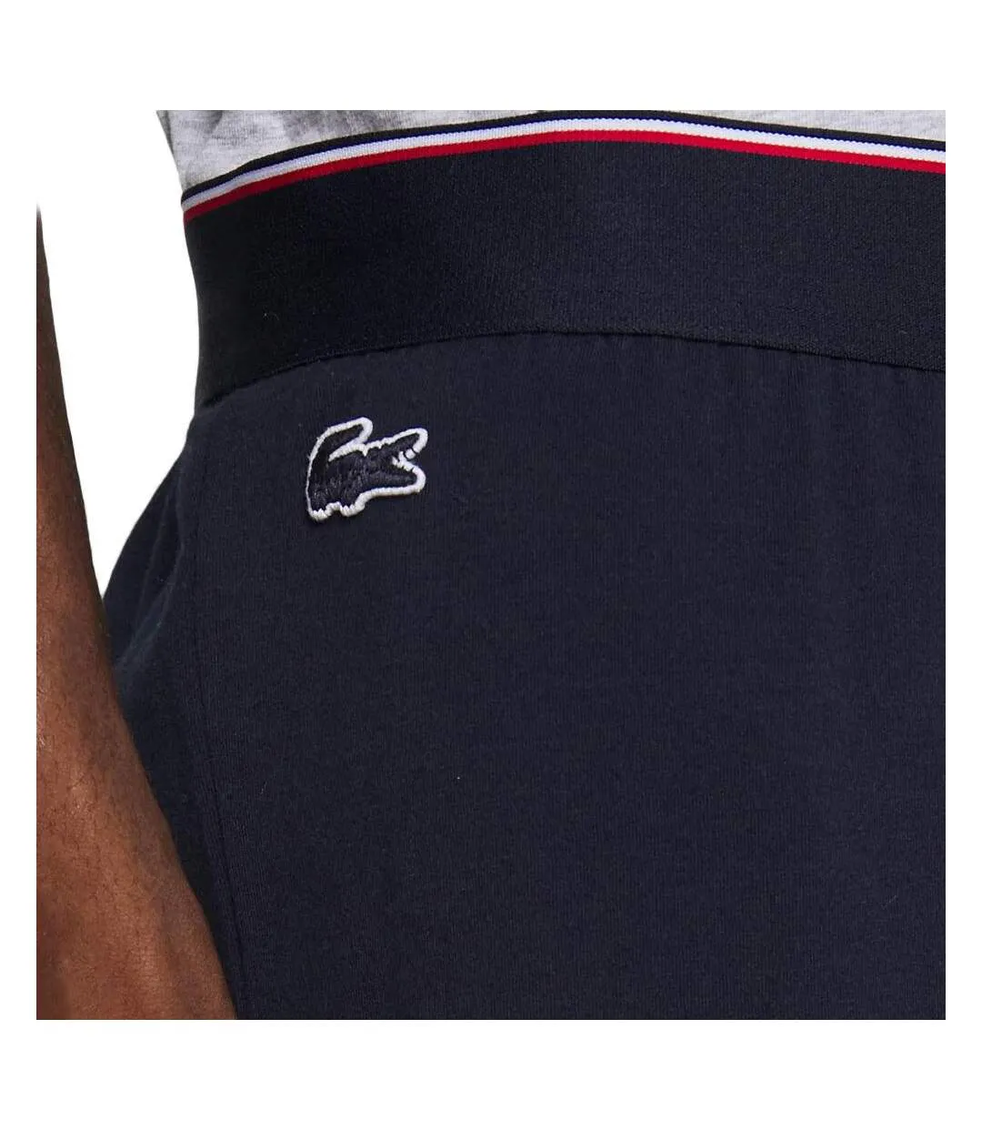 Pyjama marine/gris homme lacoste 4h9925-2