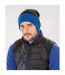 Result Genuine Recycled Unisex Adult Compass Beanie (Black/Royal Blue) - UTRW7950