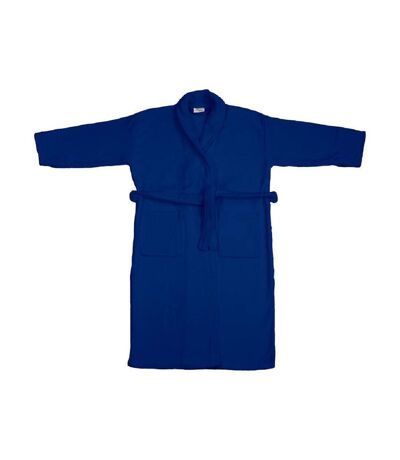 Peignoir coton velours unisexe - TO3523 - bleu marine