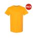 Lot De 5  T-shirts Manches Courtes Hommes Jaune Vif Gildan-2