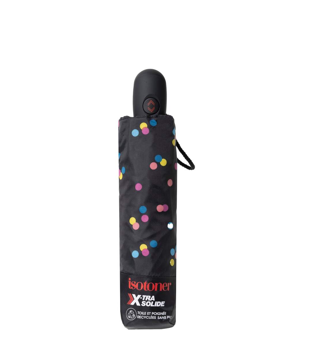 Isotoner Parapluie femme x-tra solide, ultra déperlant, ouverture/fermeture automatique-4