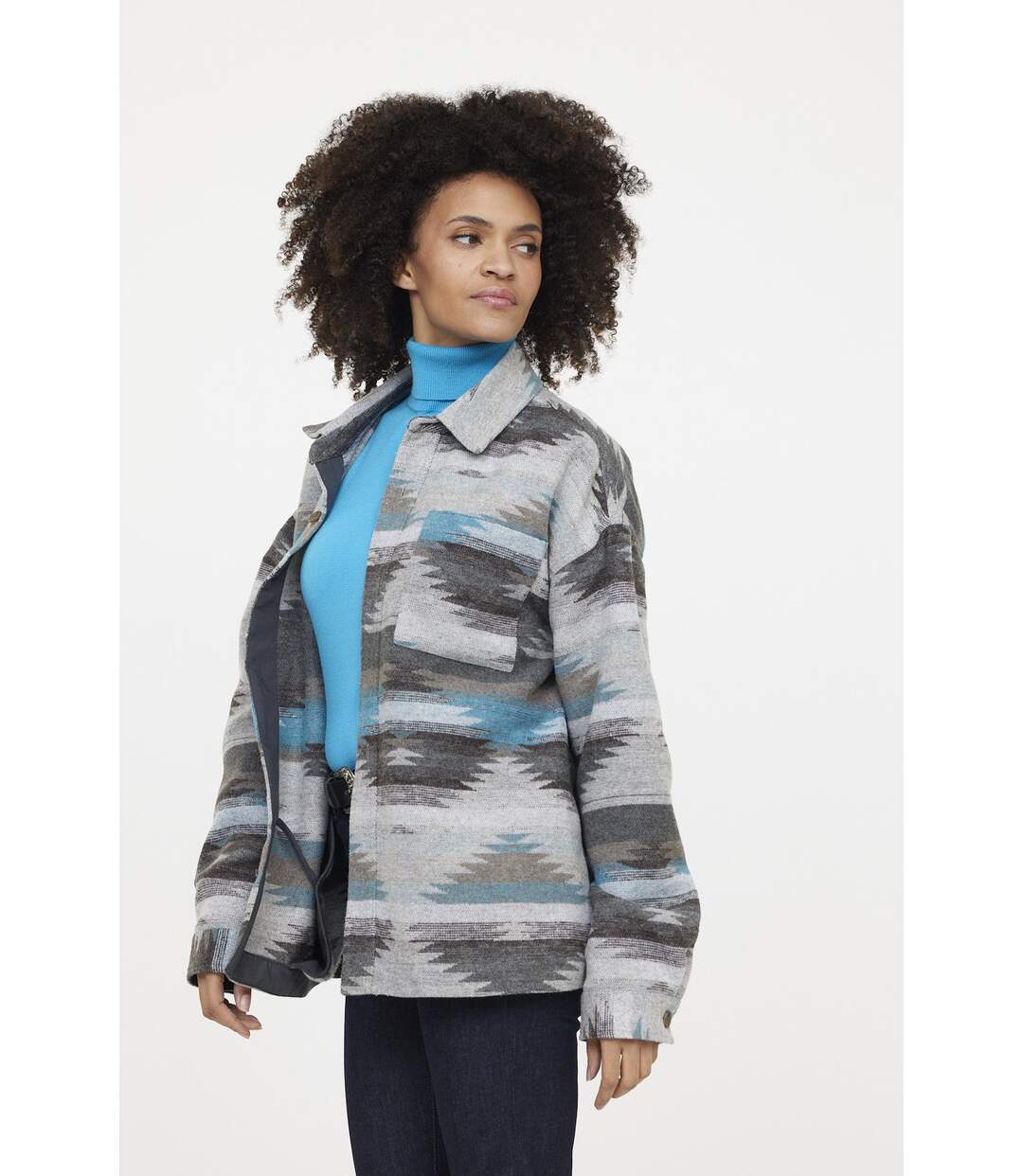 Veste DIKAR Turquoise-2