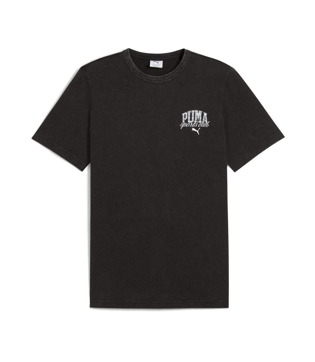 T-Shirt noir femme puma class washed-1